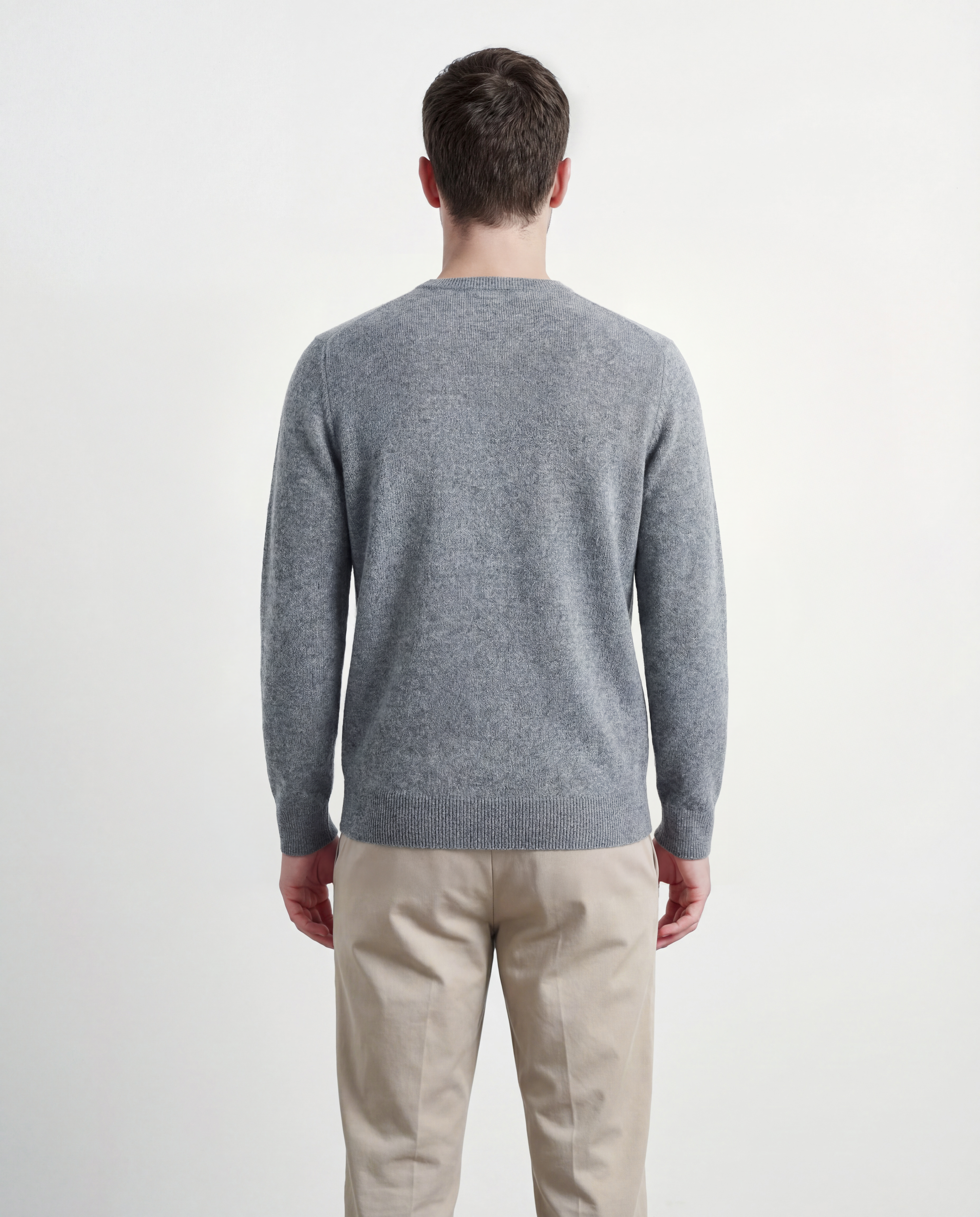 The Classic Men's Crewneck Cashmere Sweater