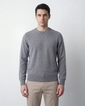 The Classic Men's Crewneck Cashmere Sweater